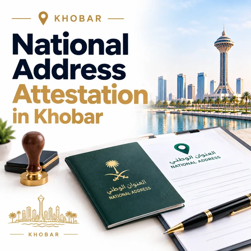 National Address Attestation in Khobar | Khobar Notary